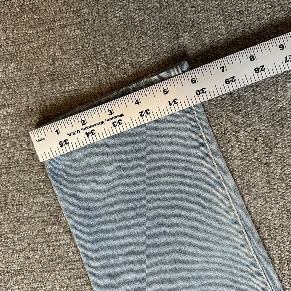 Vintage Tommy Hilfiger Patch Low / Mid Rise Jeans Boyfriend Size 0 - Picture 7 of 8